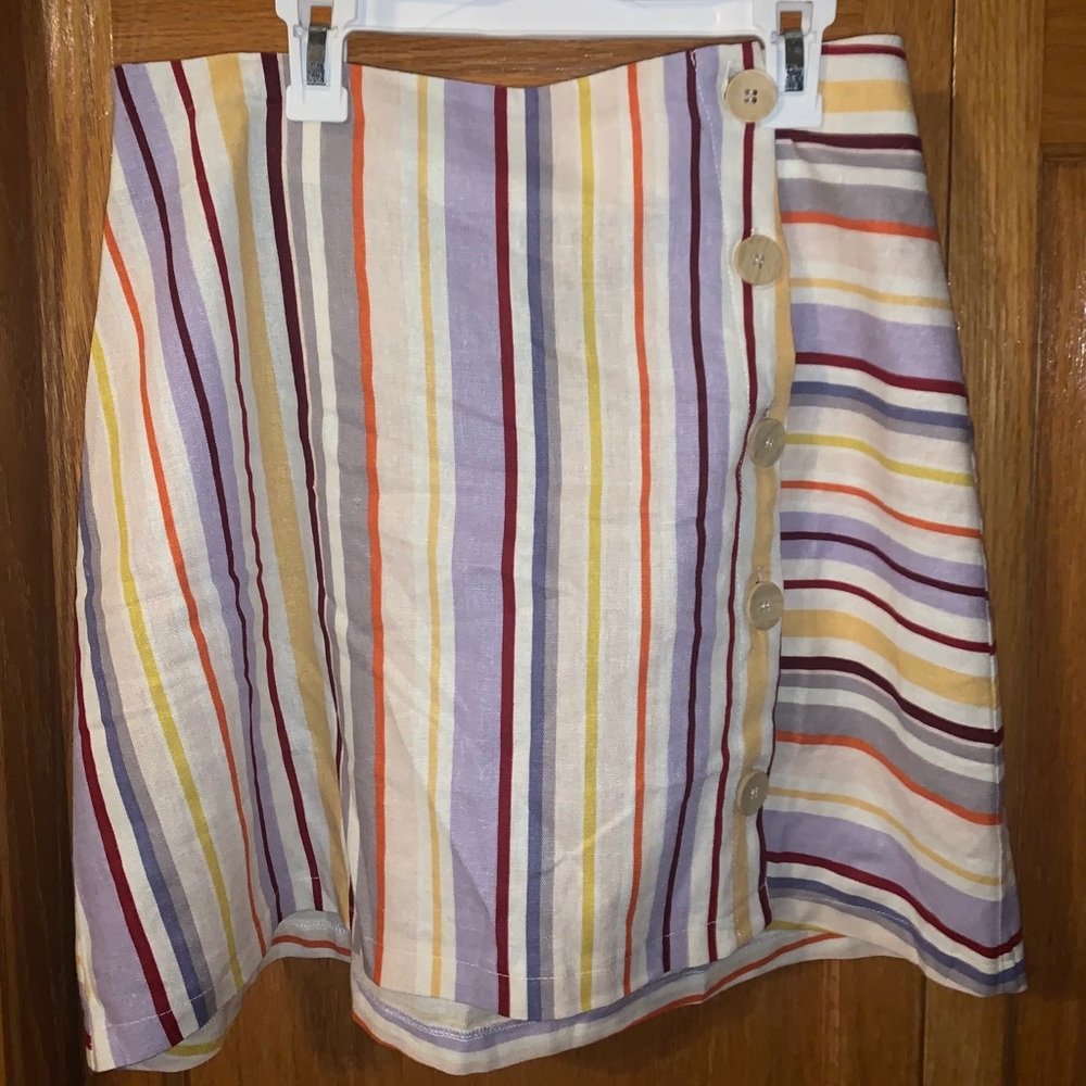 Lush multicolored skirt